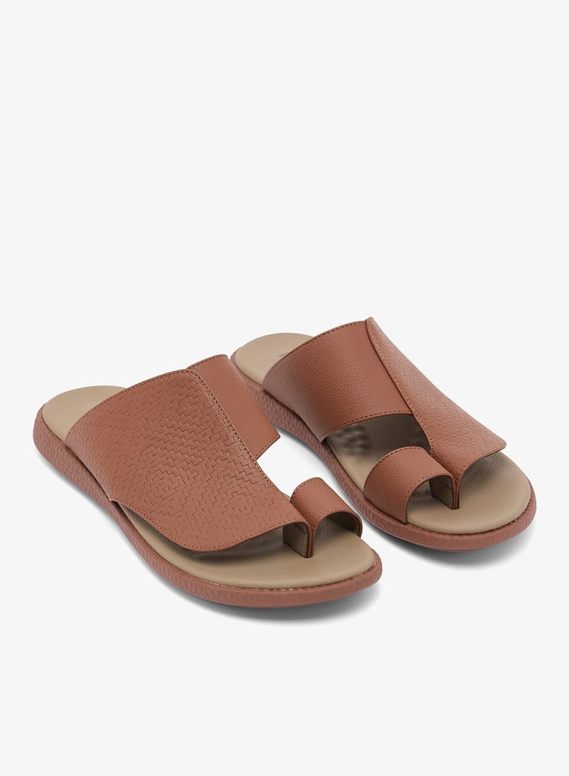 Robert Wood Mens Arabic OMANI Fashion Slipper - Image 2